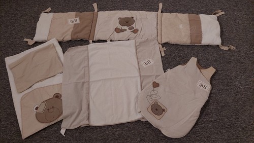 Set aus nestchen - set, schlafsack