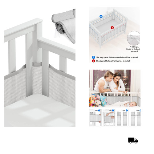Bettumrandung babybett - babybett, 2