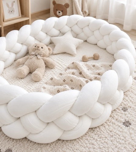 Baby nestchen 300cm geflochten - baby,
