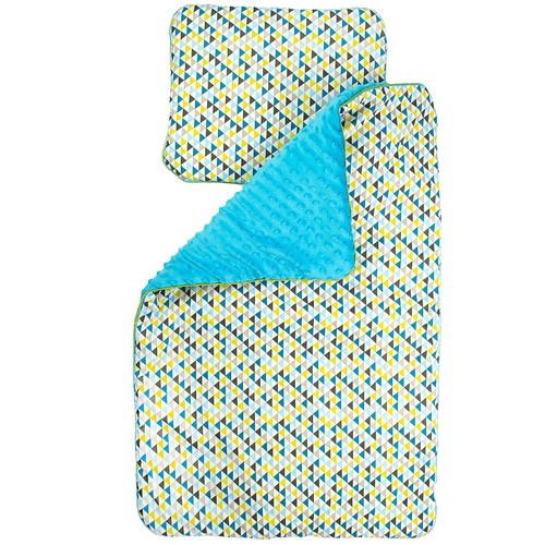 Buntes dreieck kinderwagenset - buntes, dreieck-kinderwagenset